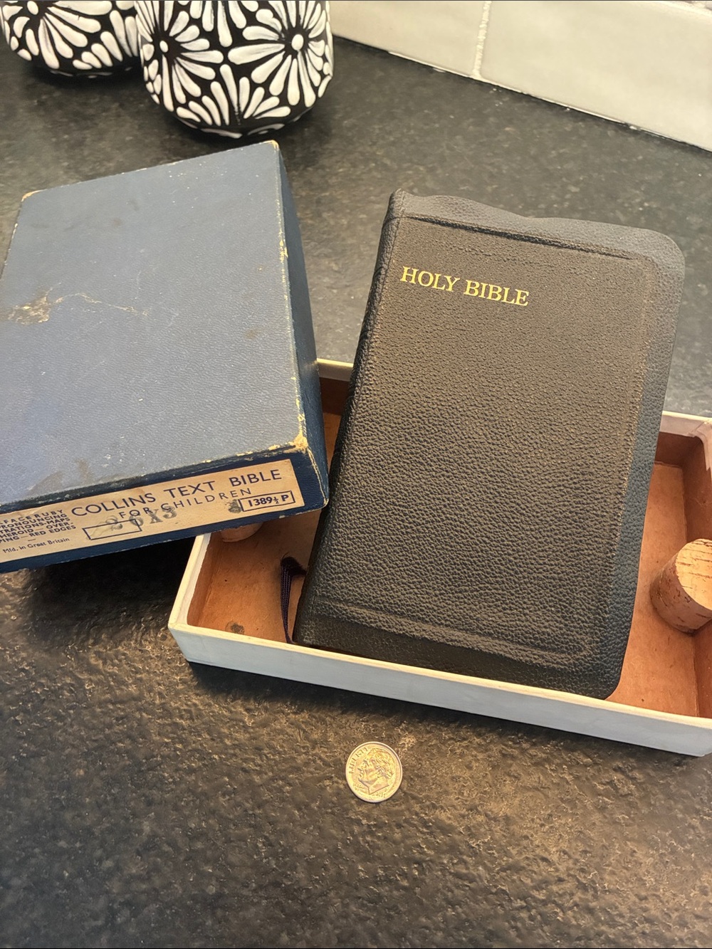 Collins Text Bible with original box